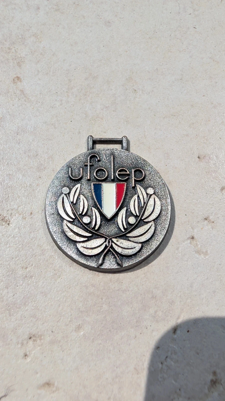medaille ancienne ufolep criterium national 1979 judo sport vintage